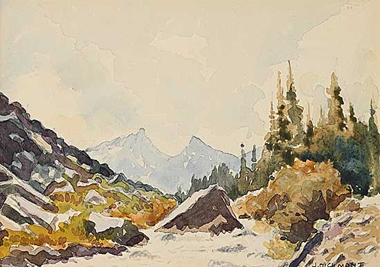#2100 ~ Dichmont - Untitled - Gateway to the Mountains