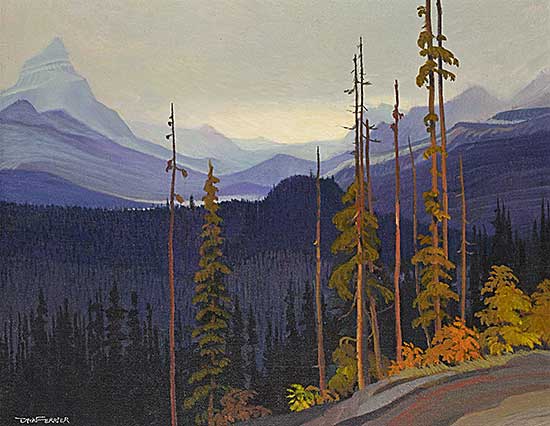 #2118 ~ Ferrier - Coming Storm, Rocky Mountains