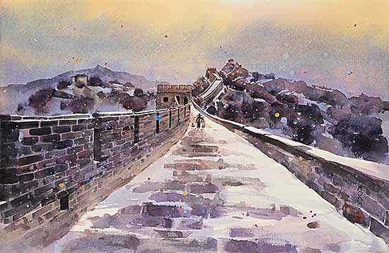 #2124 ~ Fong - Untitled - Great Wall of China