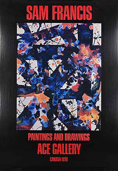 #2127 ~ Francis - Paintings and Drawings, Ace Gallery, Canada, 1979