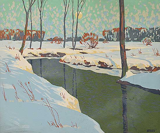 #2135 ~ Gauthier - Untitled - Winter River
