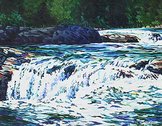 #2136 ~ Gerus - Colour in the Elbow [Elbow Falls]