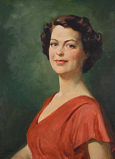 #2140 ~ Godwin - Untitled - Portrait of Betty