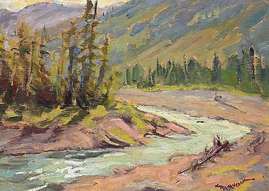 #2162 ~ Haycock - Elbow River [West of Bragg Creek, Alberta, Kananaskis Country, Canada]