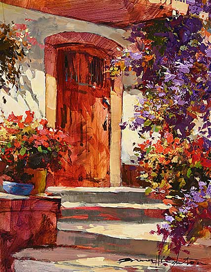 #2164 ~ Heighton - Back Steps