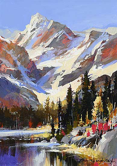 #2167 ~ Heighton - Untitled - Mountain Vista