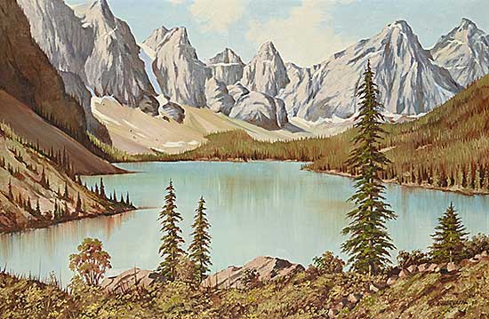 #2173 ~ Horvath - Moraine Lake