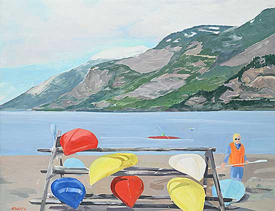 #2174 ~ Howarth - Canoes