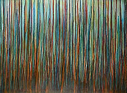 #2106 ~ Egbali - Untitled - Aquamarine Drips