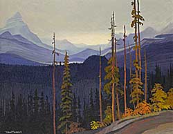 #2118 ~ Ferrier - Coming Storm, Rocky Mountains