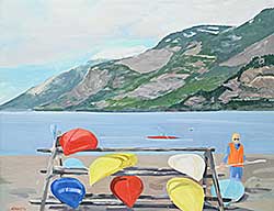 #2174 ~ Howarth - Canoes