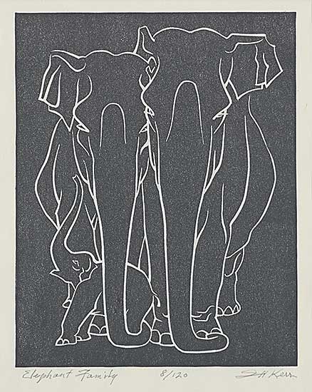 #2183 ~ Kerr - Elephant Family  #8/120