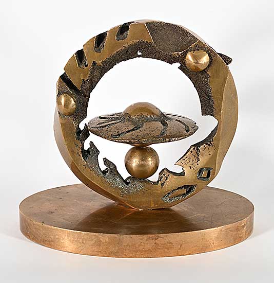 #2205 ~ Leadbeater - Untitled - Planet and Ring