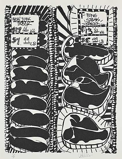 #2225 ~ Lukacs - New York Steak / T Bone Steak  #13/80