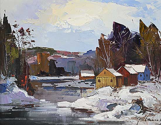 #2235 ~ Marich - Untitled - Winter River