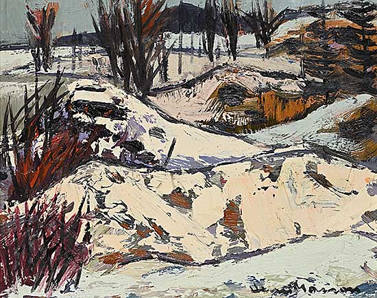 #2236 ~ Masson - Untitled - Snow Drifts