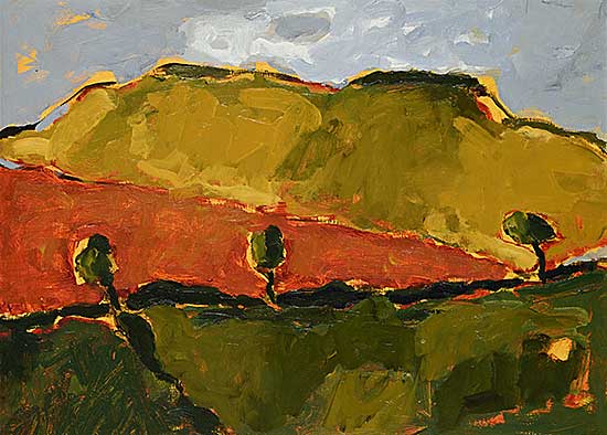 #2247 ~ McNaughton - Untitled - Landscape with Trees