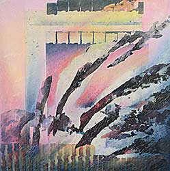 #2176 ~ Ikemura - Mountain Path, Sun Rising