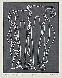 #2183 ~ Kerr - Elephant Family  #8/120