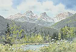 #2184 ~ Kinsella - Untitled - Summertime in the Rockies