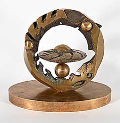 #2205 ~ Leadbeater - Untitled - Planet and Ring
