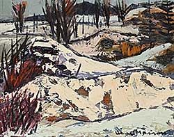 #2236 ~ Masson - Untitled - Snow Drifts