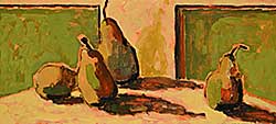 #2250 ~ McNaughton - Untitled - Three Pears and a Lemon I