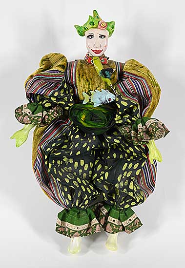 #2258 ~ Mittellehner - Untitled - Fish Hook Doll