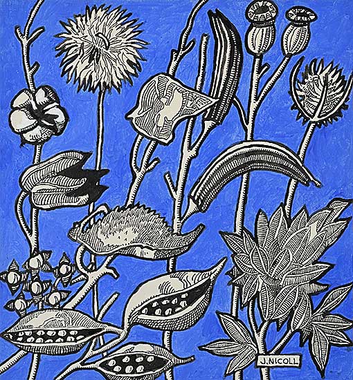 #2274 ~ Nicoll - Untitled - Seed Pods