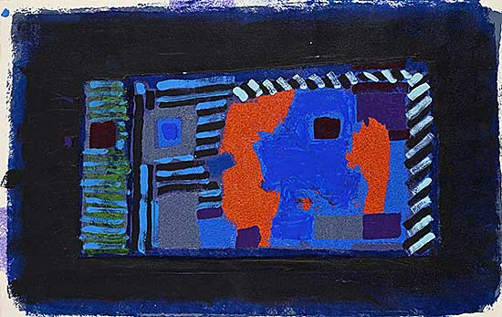 #2297 ~ Patten - Untitled - Night Abstract
