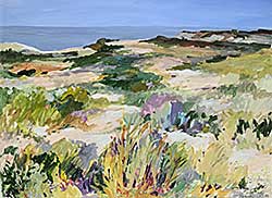 #2270 ~ Mulcaster - Untitled - Bushes by the Sea