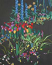 #2302 ~ Perrott - Untitled - Floral Collage