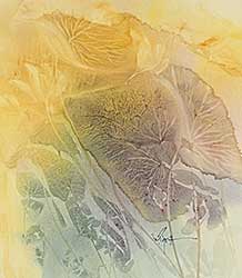#2307 ~ Pigott - Untitled - Yellow and Green Leaves