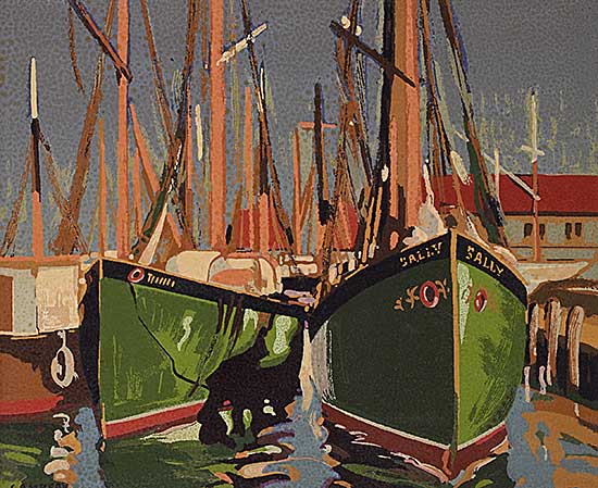 #2325 ~ Sampson - Untitled - In the Harbour