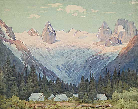 #2330 ~ School - Untitled - Camp in the Mountains