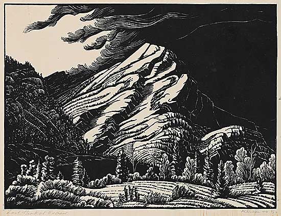 #2343 ~ Shelton - Last Peak at Exshaw  #8/50
