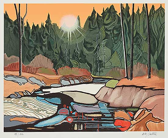 #2380 ~ Vallee - Untitled - Sunburst #92/250