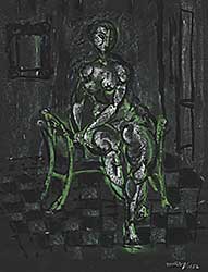 #2367 ~ Sturdy - Untitled - Seated Nude