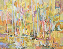 #2387 ~ Wallace - Untitled - Pastel Forest