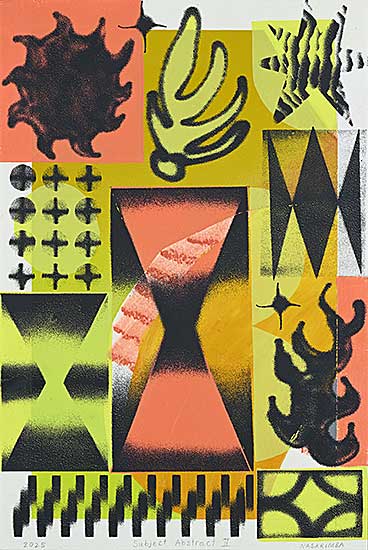 #1035 ~ Nasarimba - Subject Abstract II