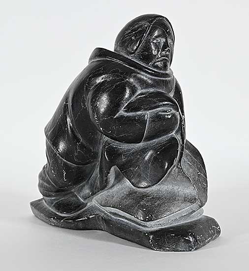 #1105 ~ Alashuak - Untitled - Hunter Pulling Seal