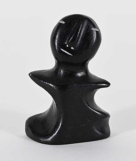 #1120 ~ Arluk - Untitled - Happy Inuk
