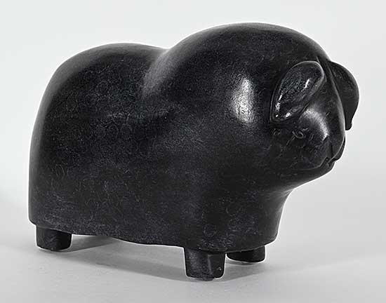 #1123 ~ Arnayuirnaaq - Untitled - Brawny Muskox