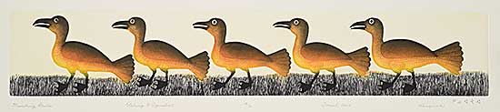 #1130 ~ Ashevak - Marching Gulls  #18/50