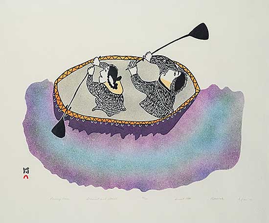 #1142 ~ Ashoona - Rowing Home  #34/50