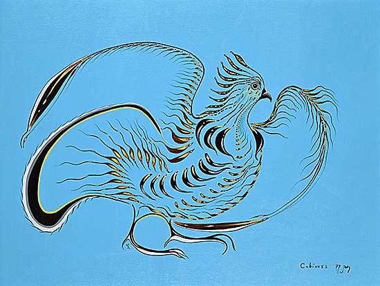 #1154 ~ Cobiness - Untitled - Bird