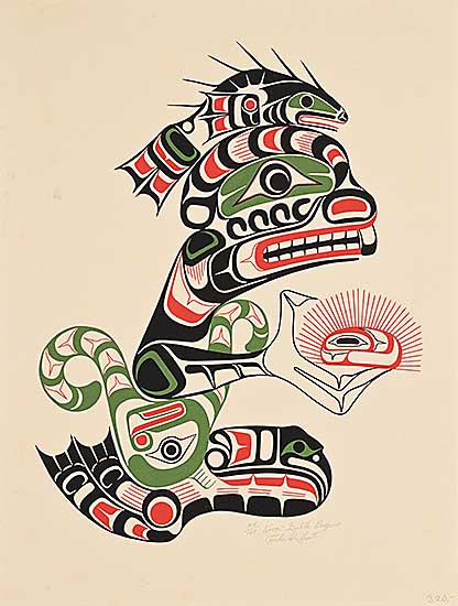 #1193 ~ Hunt - Kwa-Giulth Pugwis  #104/160