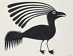 #1128 ~ Ashevak - Untitled - Bird Spirit