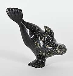 #1132 ~ Ashoona - Untitled - Seal on Flipper