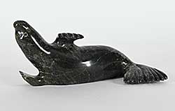 #1136 ~ Ashoona - Untitled - Rolling Seal